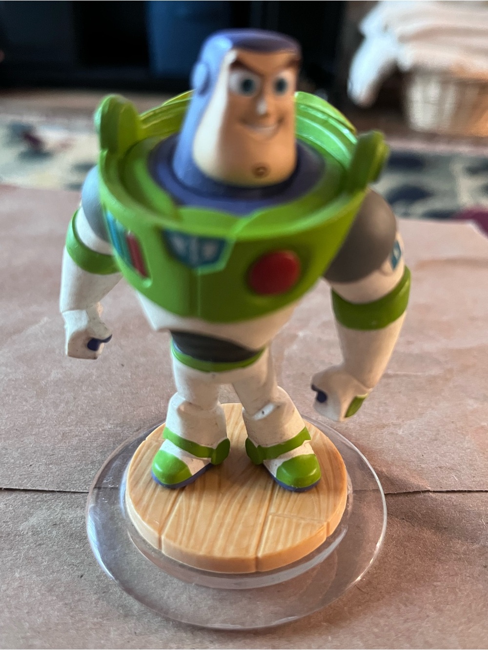 Disney Buzz Lightyear Figure in Green, White and Purple